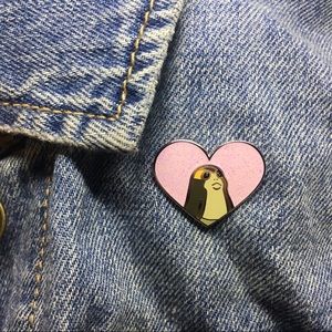 Star Wars Porg Glitter Enamel Pin